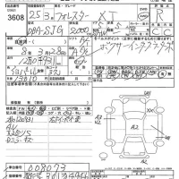Subaru FORESTER лот № 3608 оценка R  с аукциона в Японии 7