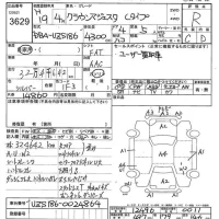 Toyota CROWN лот № 3629 оценка R  с аукциона в Японии 7