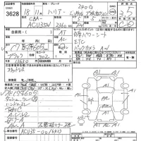 Toyota HARRIER лот № 3628 оценка 3.5  с аукциона в Японии 7