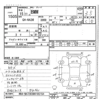 BMW 5-Series лот № 1505 оценка 3.5  с аукциона в Японии 7