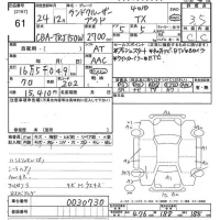 Toyota LAND CRUISER PRADO лот № 61 оценка 3.5  с аукциона в Японии 10
