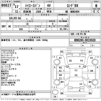 Toyota HIACE VAN лот № 80027 оценка R  с аукциона в Японии 2
