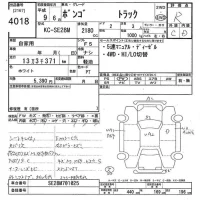 Mazda BONGO лот № 4018 оценка R  с аукциона в Японии 8