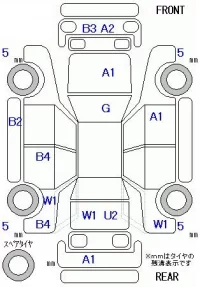 Honda STEP WAGON лот № 25019 оценка 3.5  с аукциона в Японии 7