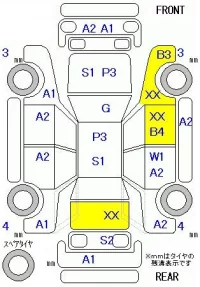 Honda N BOX PLUS лот № 25038 оценка 3  с аукциона в Японии 11