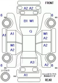 Honda VEZEL лот № 26107 оценка 3  с аукциона в Японии 9