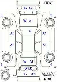 Honda VEZEL лот № 26144 оценка 3  с аукциона в Японии 9