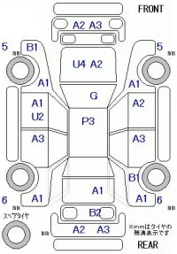 Nissan SERENA лот № 28070 оценка 3.5  с аукциона в Японии 9
