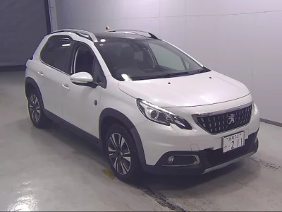 Peugeot 2008  с аукциона в Японии