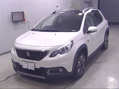 Peugeot 2008  с аукциона в Японии