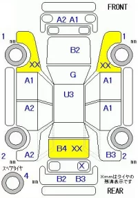 Honda VAMOS лот № 19025 оценка R  с аукциона в Японии 5