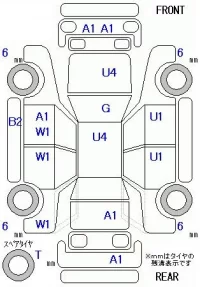 Mitsubishi EK WAGON лот № 19022 оценка 3.5  с аукциона в Японии 5