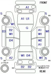 Honda LIFE лот № 19060 оценка 3  с аукциона в Японии 5