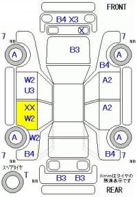 Honda LEGEND лот № 19076 оценка R  с аукциона в Японии 5