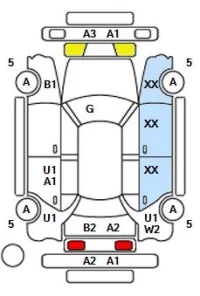 BMW 3-Series лот № 34504 оценка 3.5  с аукциона в Японии 11