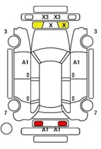 Audi Q3 лот № 36003 оценка 3.5  с аукциона в Японии 11