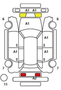 Jaguar E-PACE лот № 11014 оценка 4  с аукциона в Японии 9