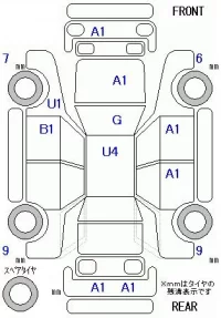 Honda FIT лот № 20198 оценка 3.5  с аукциона в Японии 11