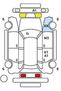 Subaru JUSTY лот № 25166 оценка 3.5  с аукциона в Японии 11