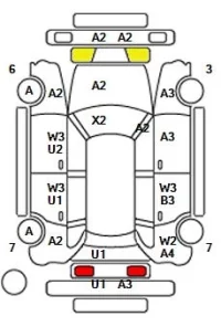 Honda VEZEL лот № 25293 оценка 3  с аукциона в Японии 11