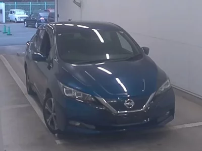 Nissan LEAF  с аукциона в Японии
