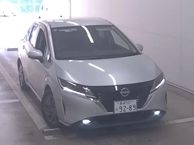 Nissan NOTE  с аукциона в Японии
