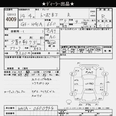 Mitsubishi TOPPO BJ  с аукциона в Японии
