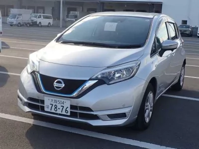 Nissan NOTE  с аукциона в Японии