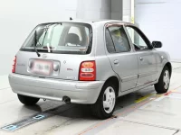 Nissan MARCH лот № 95018 оценка 99  с аукциона в Японии 1