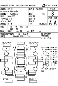 Honda FREED лот № 50012 оценка S  с аукциона в Японии 7