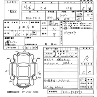 Nissan MARCH лот № 1082 оценка R  с аукциона в Японии 5