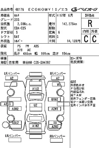 Nissan SERENA лот № 178 оценка R  с аукциона в Японии 7