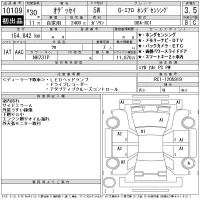 Honda ODYSSEY лот № 10109 оценка 3.5  с аукциона в Японии 11