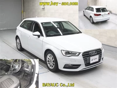 Audi A3  с аукциона в Японии