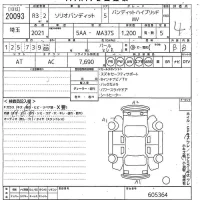 Suzuki SOLIO лот № 20093 оценка 4  с аукциона в Японии 10