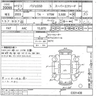 Mitsubishi PAJERO лот № 20099 оценка 3.5  с аукциона в Японии 11