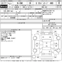 Honda N ONE лот № 9177 оценка R  с аукциона в Японии 6