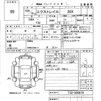Nissan X-TRAIL лот № 99 оценка 3  с аукциона в Японии 5