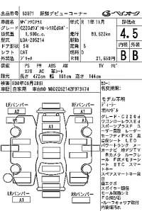 Mercedes-Benz C CLASS WAGON лот № 60071 оценка 4.5  с аукциона в Японии 7