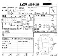BMW MINI лот № 8125 оценка R  с аукциона в Японии 5