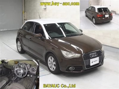 Audi A1  с аукциона в Японии