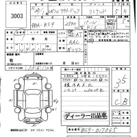 Subaru LEGACY OUTBACK лот № 3003 оценка 3.5  с аукциона в Японии 5