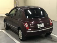 Nissan MARCH лот № 1821 оценка 3.5  с аукциона в Японии 1