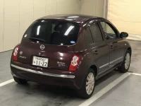 Nissan MARCH лот № 1821 оценка 3.5  с аукциона в Японии 3