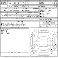 Renault LUTECIA лот № 38218 оценка 4.5  с аукциона в Японии 11