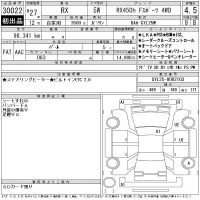 Lexus RX лот № 30022 оценка 4.5  с аукциона в Японии 8