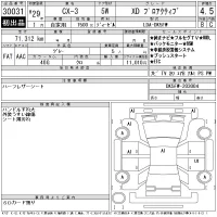 Mazda CX-3 лот № 30031 оценка 4.5  с аукциона в Японии 9