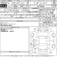 Toyota HARRIER лот № 30029 оценка RA  с аукциона в Японии 9