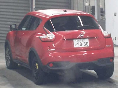 Nissan JUKE  с аукциона в Японии