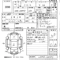 Daihatsu MIRA E S лот № 3096 оценка 3.5  с аукциона в Японии 3